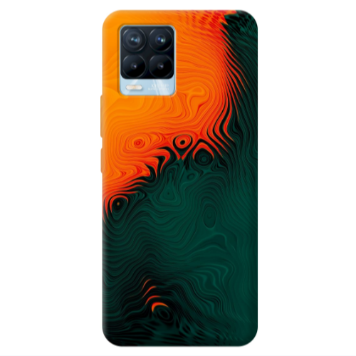 Realme 8 Pro Volcanic Transparent Silicone TPU Θήκη