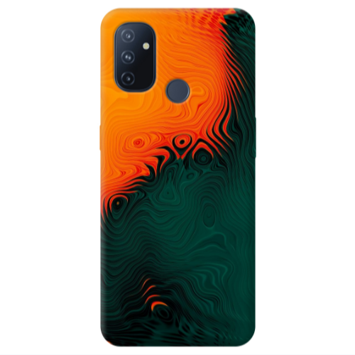 Oneplus Nord 100 Volcanic Transparent Silicone TPU Θήκη