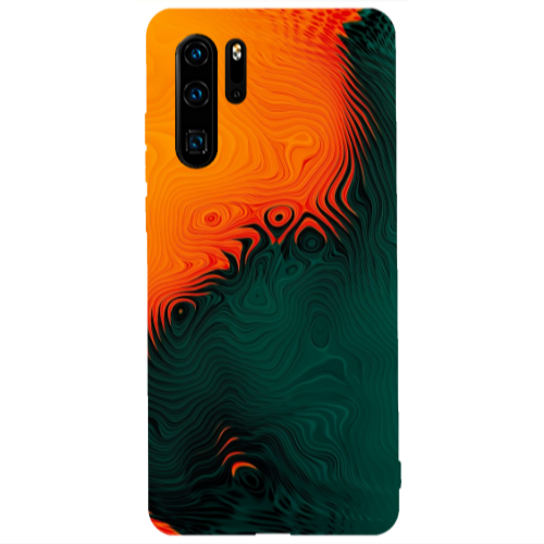 Huawei P30 Pro Volcanic Transparent Silicone TPU Θήκη