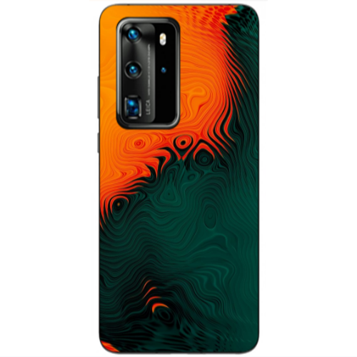 Huawei P40 Pro Volcanic Transparent Silicone TPU Θήκη