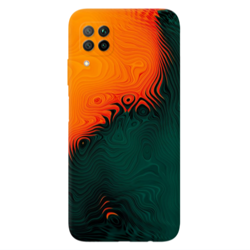 Huawei P40 Lite Volcanic Transparent Silicone TPU Θήκη