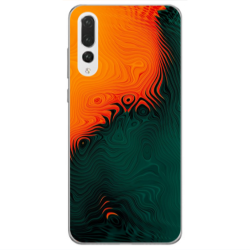 Huawei P20 Pro Volcanic Transparent Silicone TPU Θήκη
