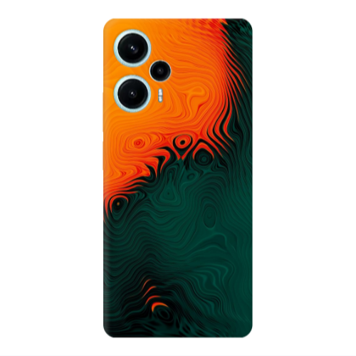Xiaomi Poco F5 Volcanic Transparent Silicone TPU Θήκη