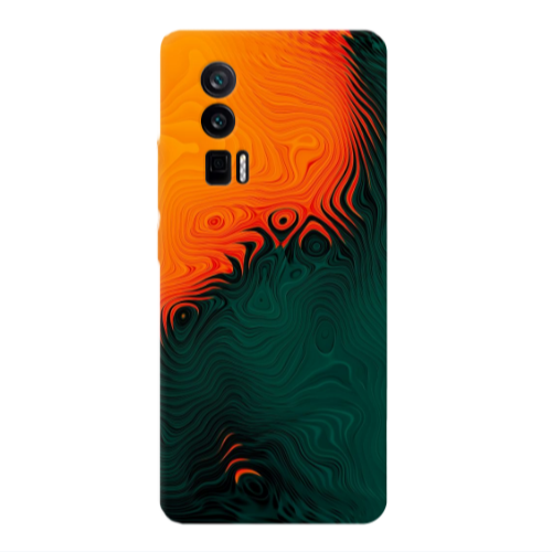 Xiaomi Poco F5 Pro Volcanic Transparent Silicone TPU Θήκη