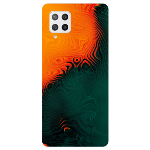 Samsung A42 5G Volcanic Transparent Silicone TPU Θήκη