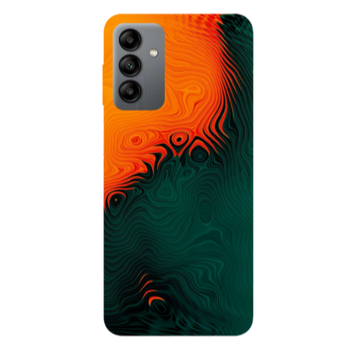 Samsung A13 5G Volcanic Transparent Silicone TPU Θήκη