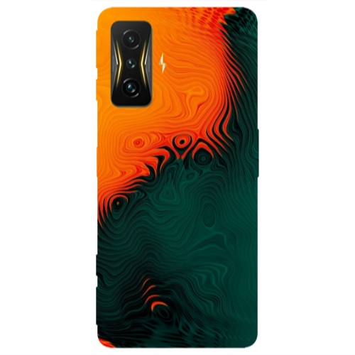 Xiaomi Poco F4 Gt Volcanic Transparent Silicone TPU Θήκη