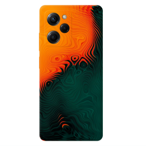 Xiaomi Poco X5 Pro Volcanic Transparent Silicone TPU Θήκη