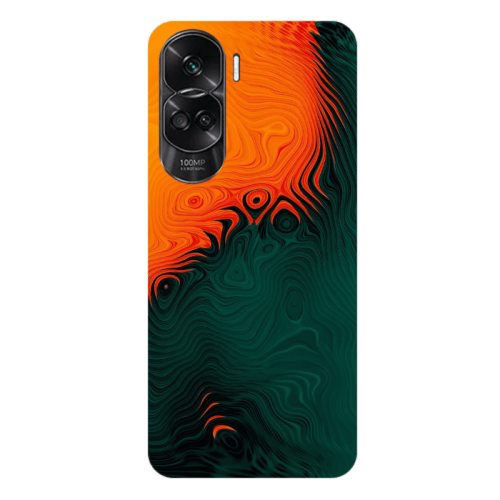 Honor 90 Lite 5G Volcanic Transparent Silicone TPU Θήκη