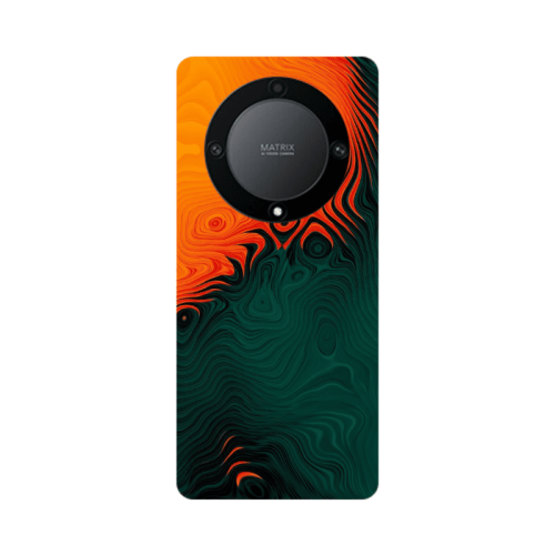 Honor Magic5 Lite 5G Volcanic Transparent Silicone TPU Θήκη