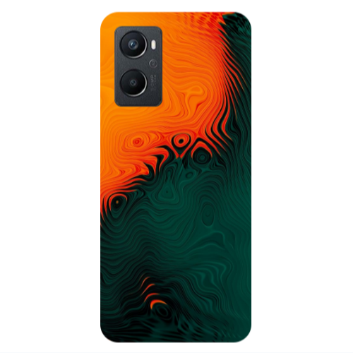 Oppo A 96 Volcanic Transparent Silicone TPU Θήκη