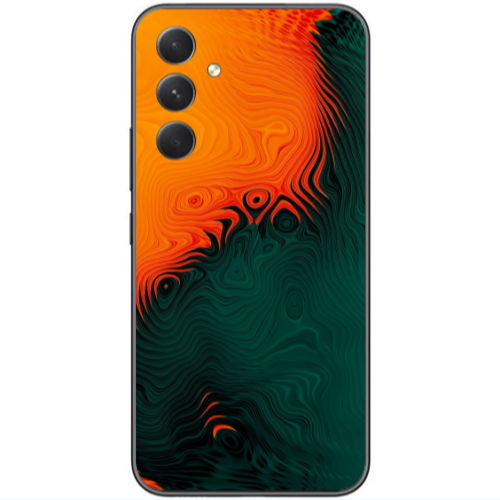 Samsung Galaxy A25 Volcanic Transparent Silicone TPU Θήκη