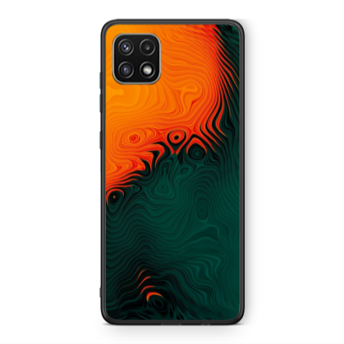 Samsung A22 5G Volcanic Black Glossy Θήκη
