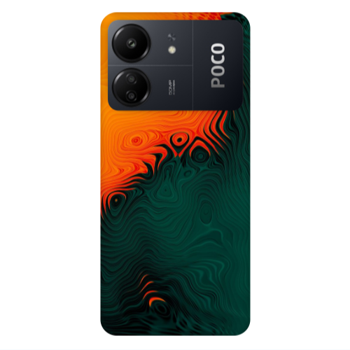 Xiaomi Poco C65 Volcanic Transparent Silicone TPU Θήκη