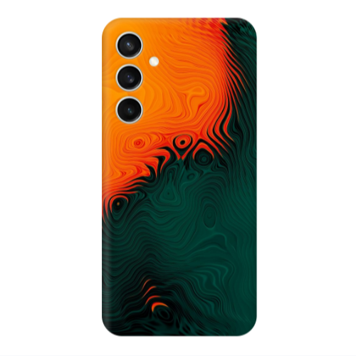 Samsung S24 FE Volcanic Transparent Silicone TPU Θήκη