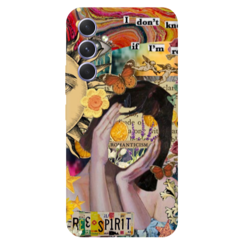 Samsung A56 spirit Transparent Silicone TPU Θήκη