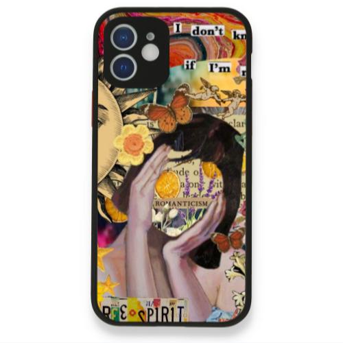 Apple iPhone 12 spirit Black Glossy Θήκη