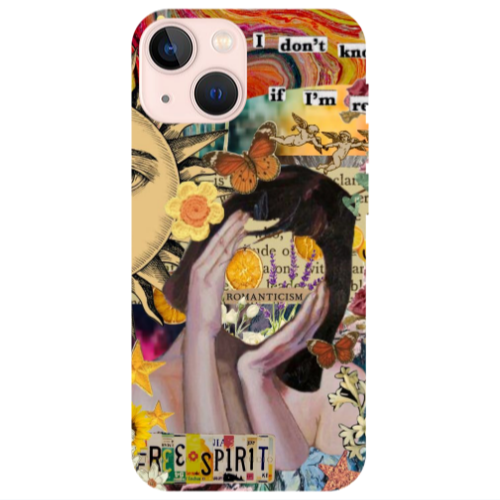 Apple iPhone 13 spirit Transparent Silicone TPU Θήκη