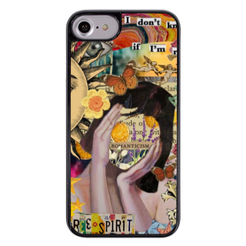 Apple iPhone 7 spirit Black Glossy Θήκη