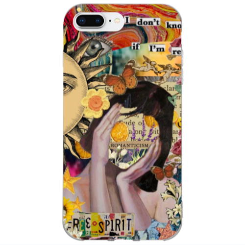 Apple iPhone 7 Plus spirit Transparent Silicone TPU Θήκη