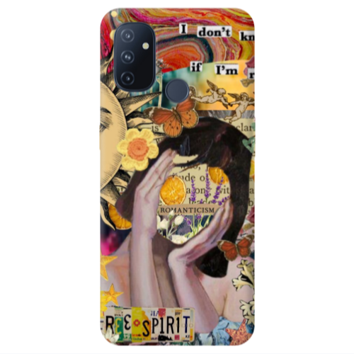 Oneplus Nord 100 spirit Transparent Silicone TPU Θήκη