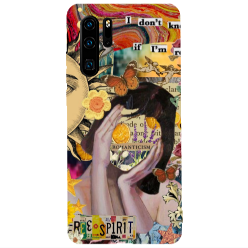 Huawei P30 Pro spirit Transparent Silicone TPU Θήκη