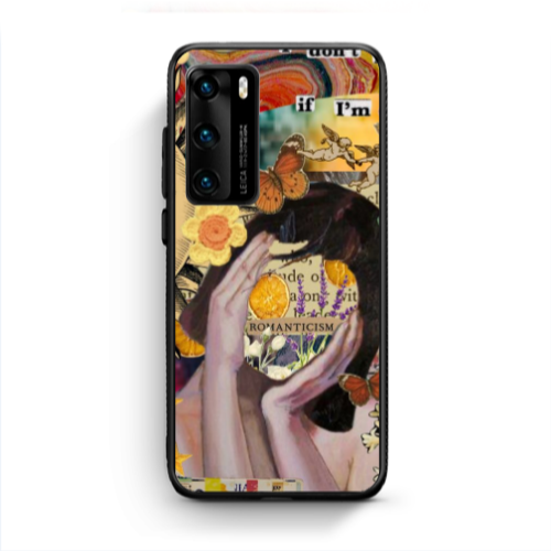 Huawei P40 spirit Black Glossy Θήκη