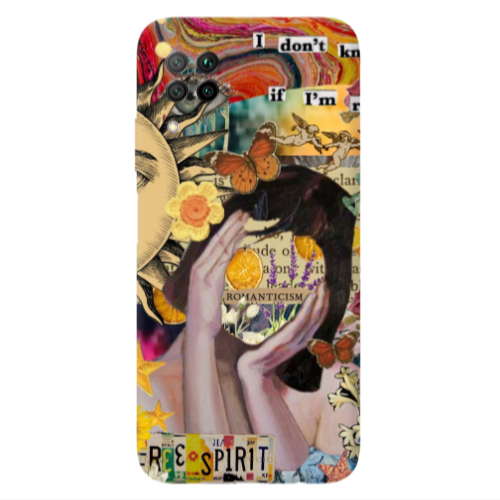 Huawei P40 Lite spirit Transparent Silicone TPU Θήκη