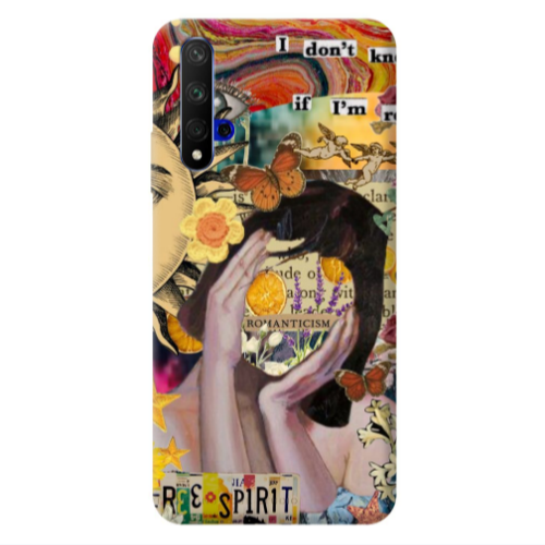 Huawei Nova 5 T spirit Transparent Silicone TPU Θήκη