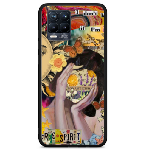 Realme 8 i spirit Black Glossy Θήκη