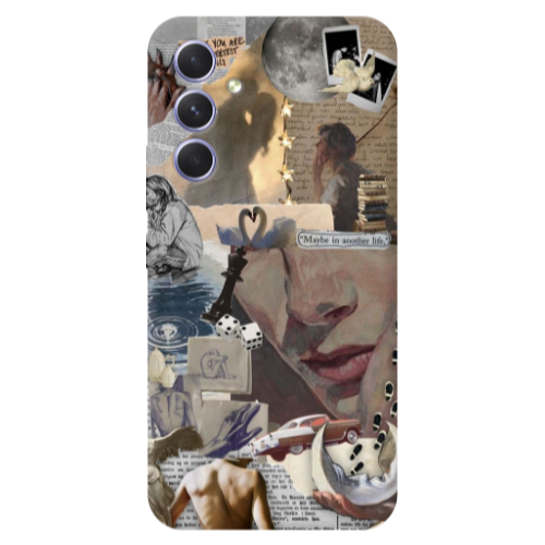 Samsung A56 Dice Transparent Silicone TPU Θήκη