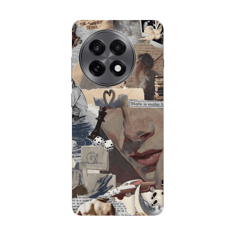 Oneplus 13 5G Dice Transparent Silicone TPU Θήκη