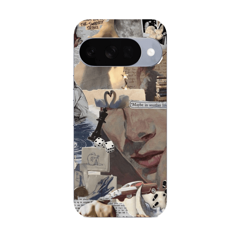 Google Pixel 10 Dice Transparent Silicone TPU Θήκη