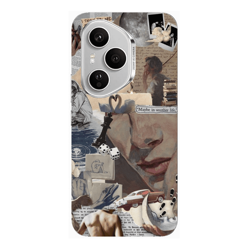Honor Magic 400 Pro Dice Transparent Silicone TPU Θήκη