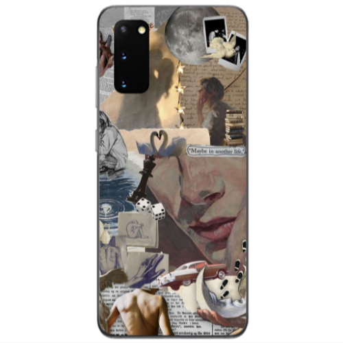 Samsung S20 Dice Transparent Silicone TPU Θήκη