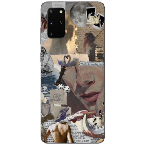 Samsung S20 Plus Dice Transparent Silicone TPU Θήκη