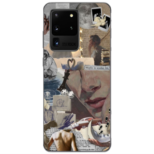 Samsung S20 Ultra Dice Transparent Silicone TPU Θήκη