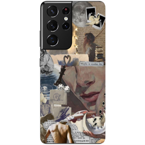 Samsung S21 Ultra Dice Transparent Silicone TPU Θήκη