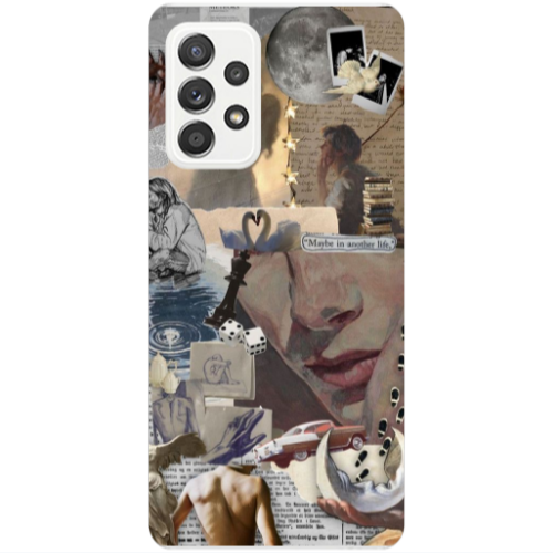 Samsung A53 Dice Transparent Silicone TPU Θήκη