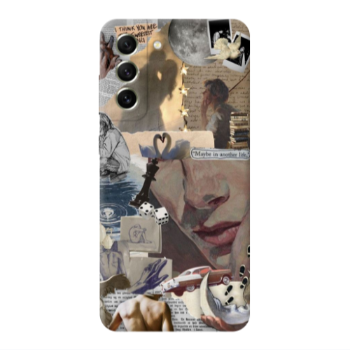 Samsung S22 Dice Transparent Silicone TPU Θήκη