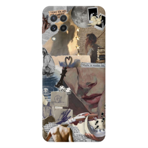 Samsung A22 4G Dice Transparent Silicone TPU Θήκη