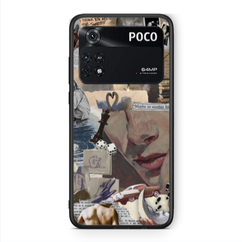 Xiaomi Poco M4 Pro 4G Dice Black Glossy Θήκη