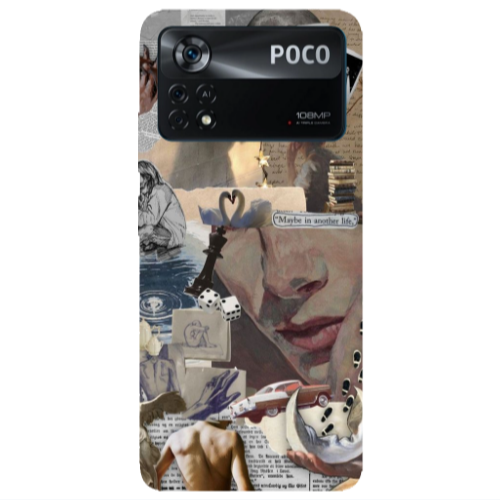 Xiaomi Poco X4 Pro Dice Transparent Silicone TPU Θήκη