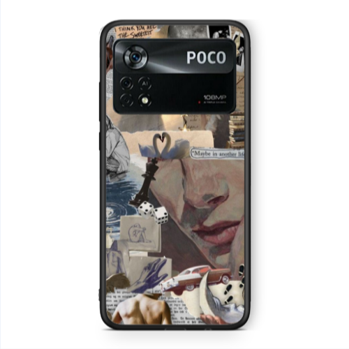 Xiaomi Poco X4 Pro Dice Black Glossy Θήκη