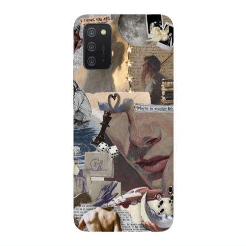Samsung A03S Dice Transparent Silicone TPU Θήκη