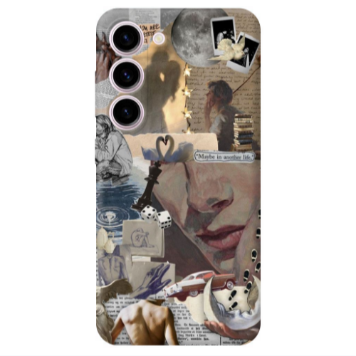 Samsung S23 Plus Dice Transparent Silicone TPU Θήκη