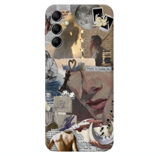Samsung A24 Dice Transparent Silicone TPU Θήκη