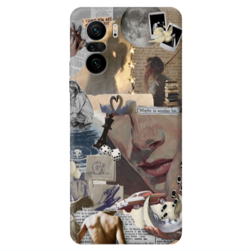 Xiaomi Poco F3 Dice Transparent Silicone TPU Θήκη