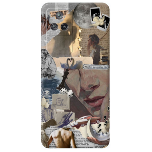 Xiaomi Poco F4 Dice Transparent Silicone TPU Θήκη