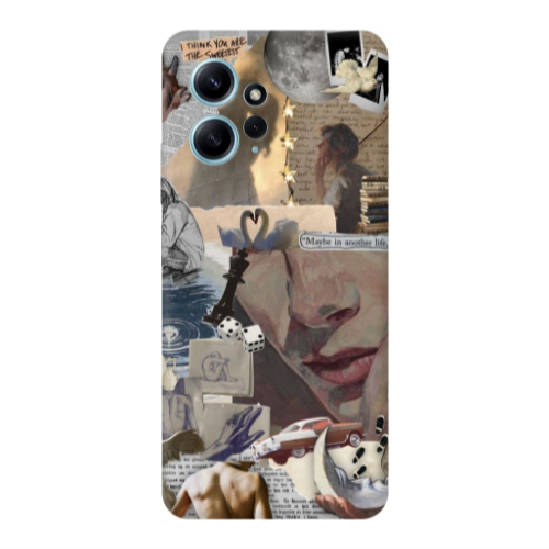 Xiaomi Redmi Note 12 4G Dice Transparent Silicone TPU Θήκη